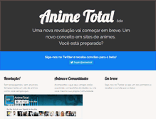 Tablet Screenshot of animetotal.com